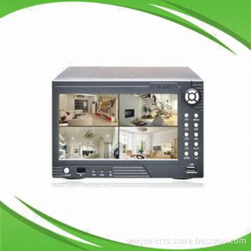 4CH H.264 standalone DVR, supports digital zoom function
